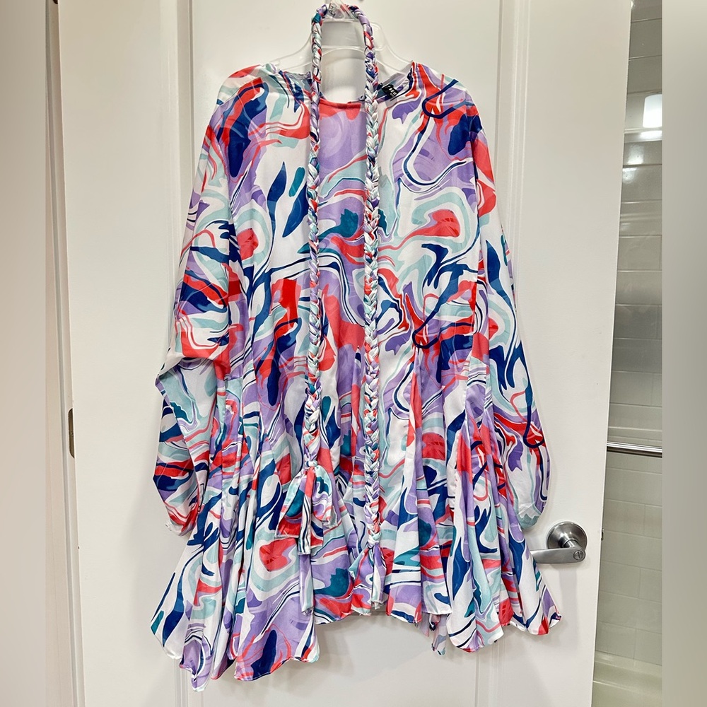 Beulah Ella Marble Mini Dress
